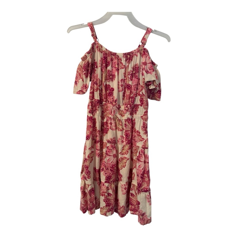 Floral Pink Kids Dress